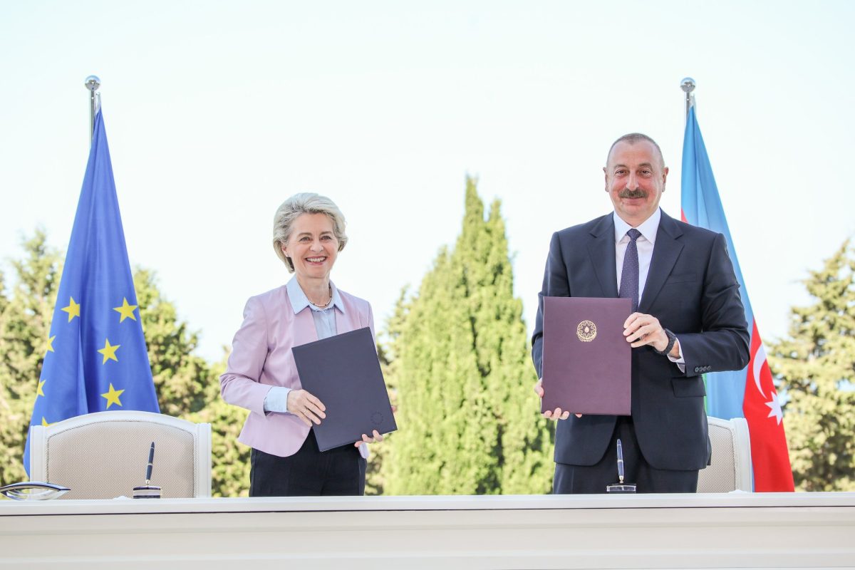 UE colaborează cu Azerbaidjan prin care își va dubla importurile de gaze în câțiva ani