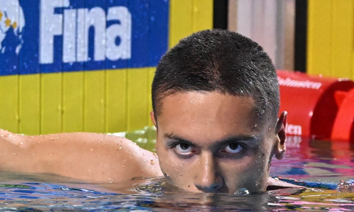 David Popovici, ipostază neașteptată. Cum a fost fotografiat campionul mondial, în București