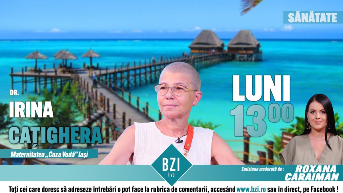 Medicul ieşean îndrăgostit de călătorie şi fashion, prezent la BZI LIVE! Dr. Irina Cațighera va povesti despre ultima sa vacanţă din Zanzibar
