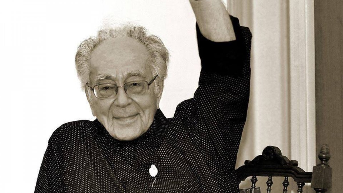 Ce dietă ține Mihai Șora la 105 ani: „Nu mai mănânc carne de ani buni”