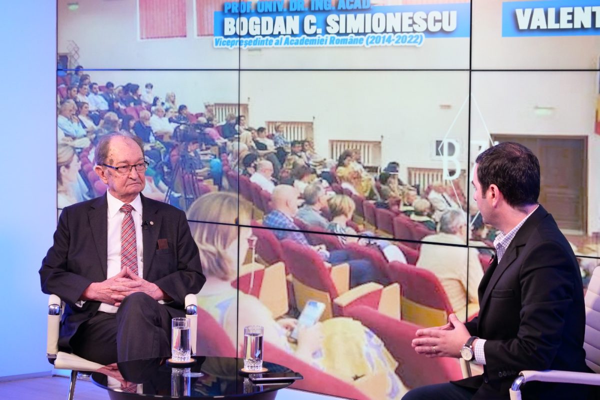 Care este rolul şi importanța Academiei Române? Academicianul Bogdan C. Simionescu: „Fără cercetare vom dispărea” – VIDEO