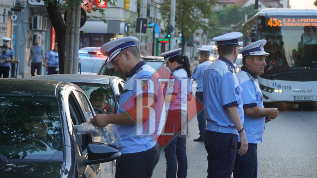 Mai mulți șoferi au fost sancționați în urma acțiunii Biroului Rutier Iași de noaptea trecută