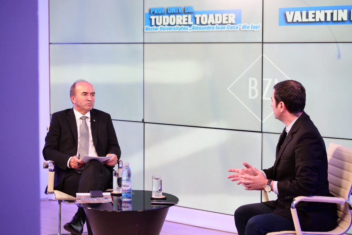 Fostul ministru al Justiției, prof. univ. dr. Tudorel Toader, în Studioul BZI LIVE: „Ţin să reamintesc că, la momentul în care eram la Justiţie, am militat pentru crearea Parchetului European”