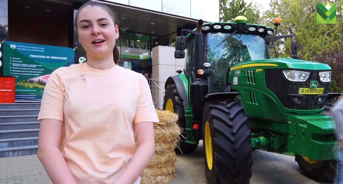Mărturia emoționantă a unei tinere de ZECE care a ales, ca singură opțiune, să studieze la Facultatea de Agricultură a USVIași! Tinerii din România aleg viitorul – VIDEO