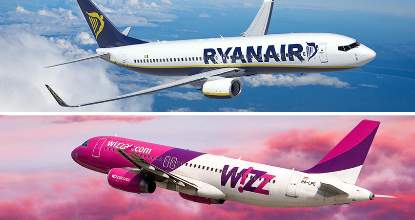 Wizz Air, Ryanair și alte companii aeriene au intrat în vizorul ANPC