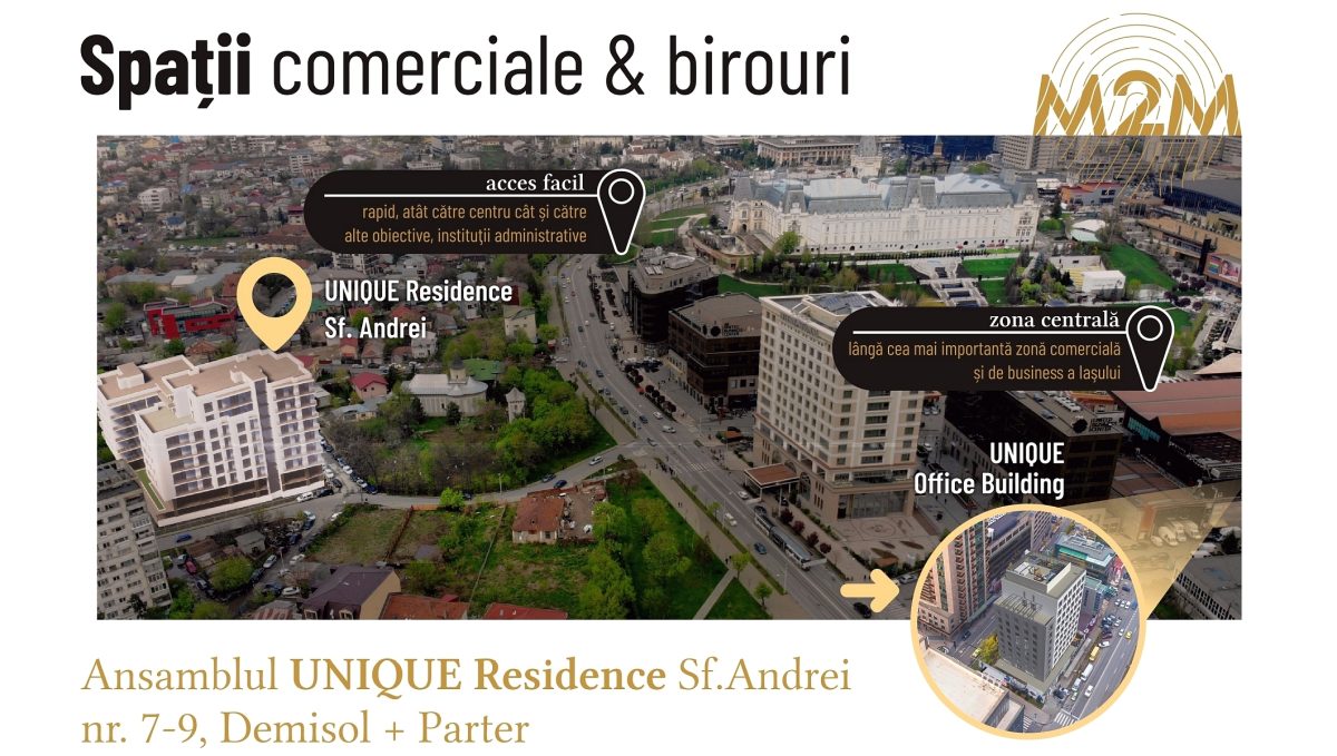 Spații cu specificații de top pentru birouri de ultimă generație în zona Palas