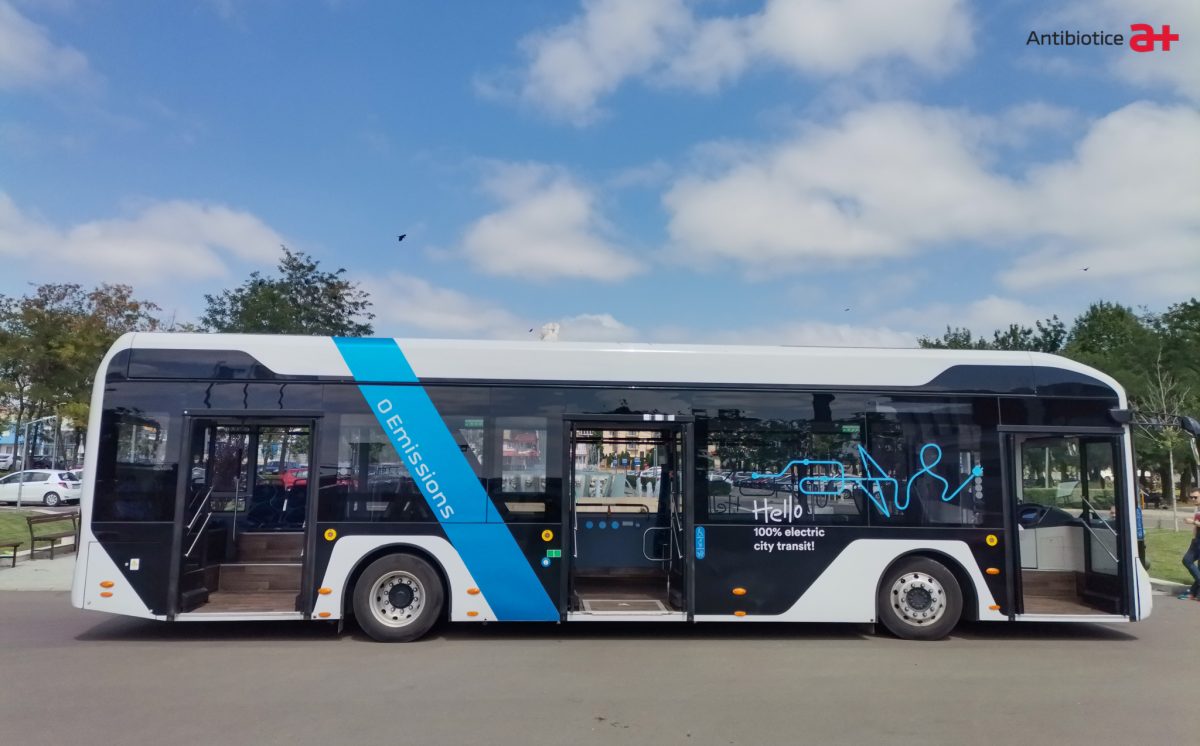 ATP Bus, autobuzul electric al companiei românești ATP Trucks, va fi testat și de Antibiotice Iași SA