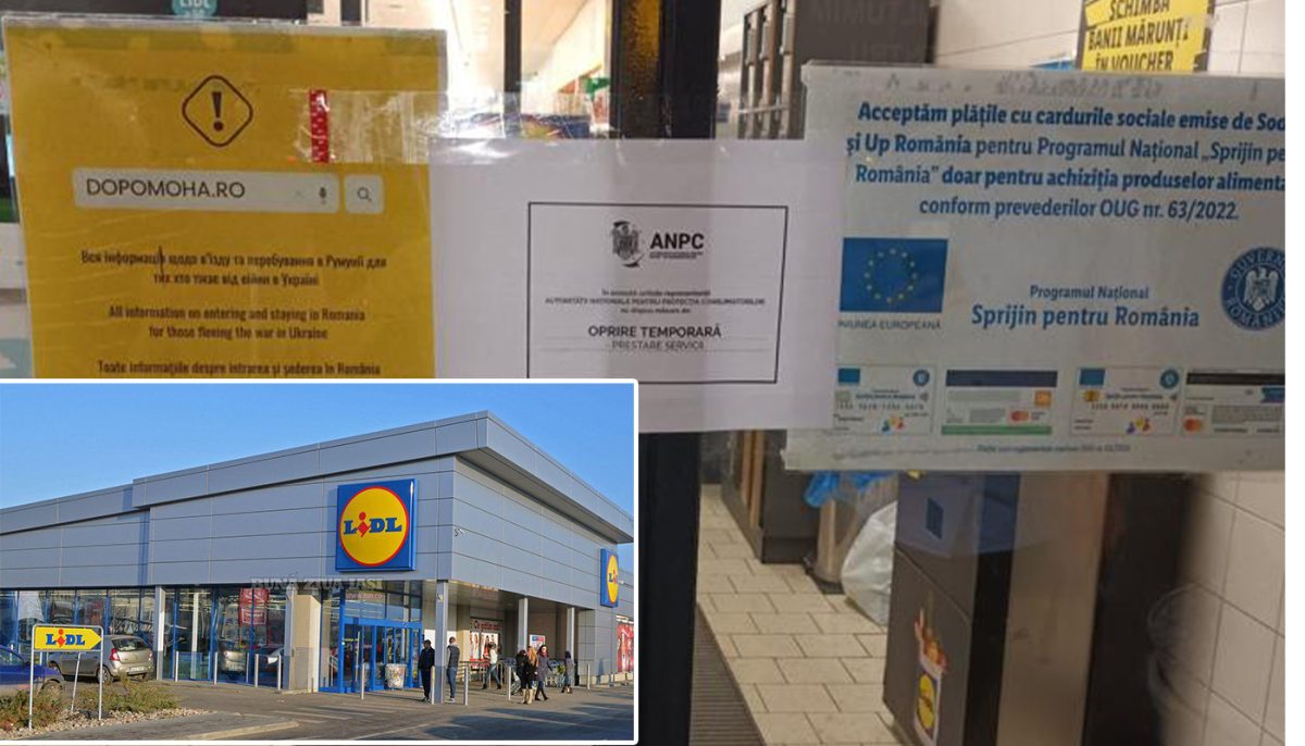 LIDL Tătărași a fost închis. Inspectorii au descoperit numeroase nereguli – FOTO