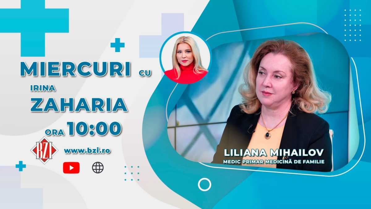 Dr. Liliana Mihailov-medic primar de medicină de familie, vine în platoul BZI LIVE să discute despre patologia de vară legată de bolile diareice