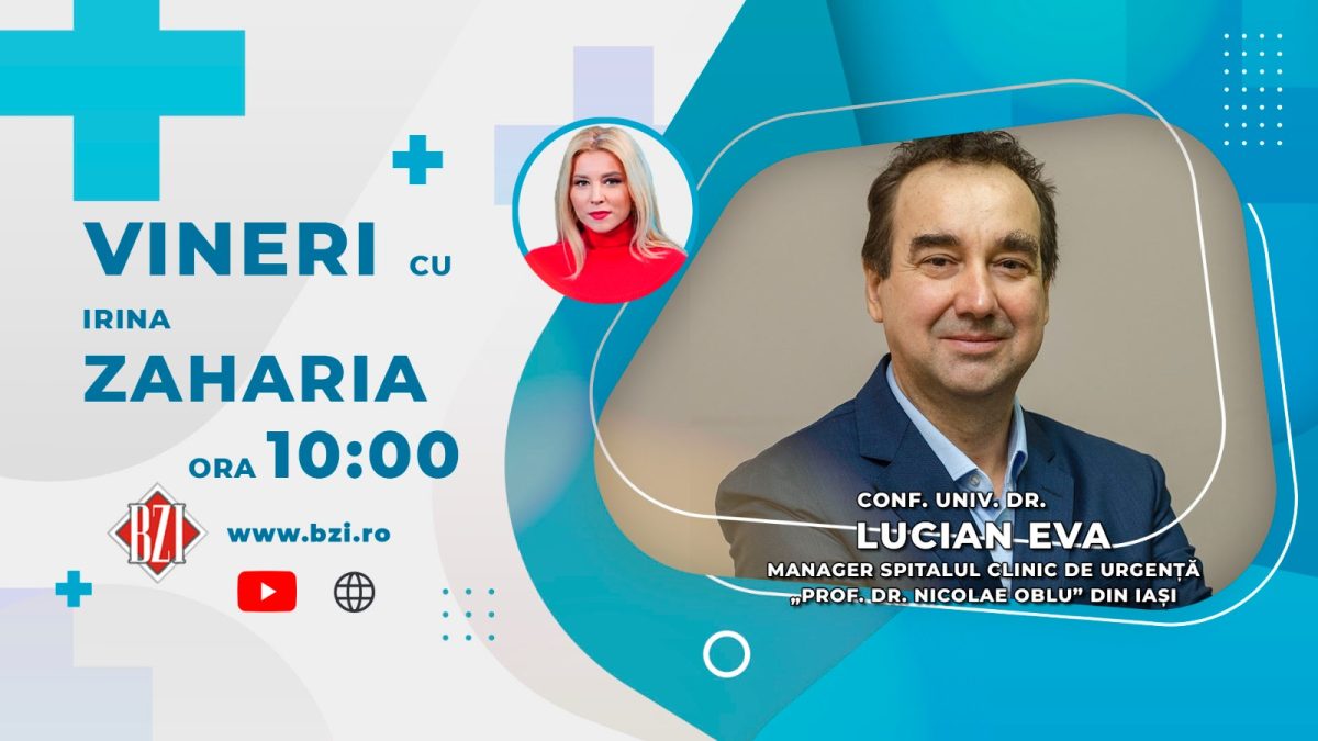 Dr. Lucian Eva, managerul Spitalului Clinic de Urgență „Prof. Dr. Nicolae Oblu”, discută în platoul BZI LIVE despre primele intervenții efectuate cu aparatura ultramodernă achiziționată de unitatea medicală