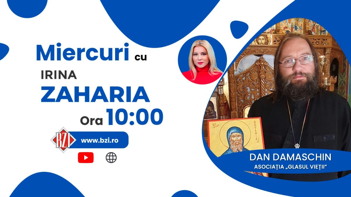 Părintele Dan Damaschin, fondatorul Asociației ” Glasul Vieții”, discută în emisiunea BZI LIVE despre cel mai mare eveniment organizat pentru strângere de fonduri, INIMO