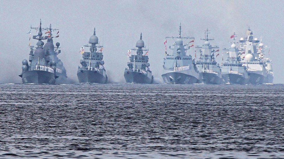 Ziua Marinei în Rusia. Vladimir Putin a anunţat că SUA sunt principalele rivale ale Moscovei – FOTO, VIDEO