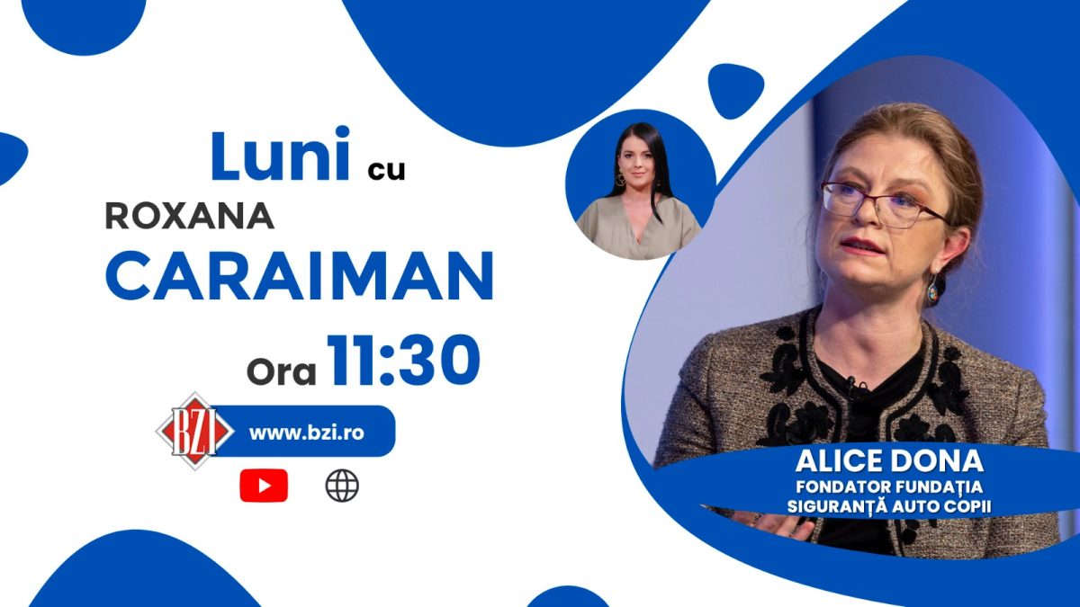 Centura de siguranță și scaunul auto salvează vieți! Demers la nivel național inițiat de Alice Dona, invitata emisiunii BZI LIVE