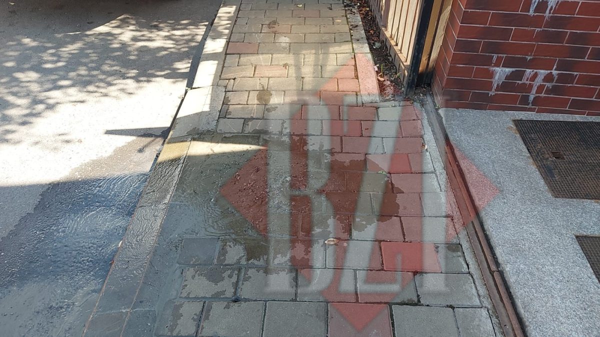 Avarie Apavital pe strada Străpungerii Silvestru din municipiul Iași – FOTO, VIDEO