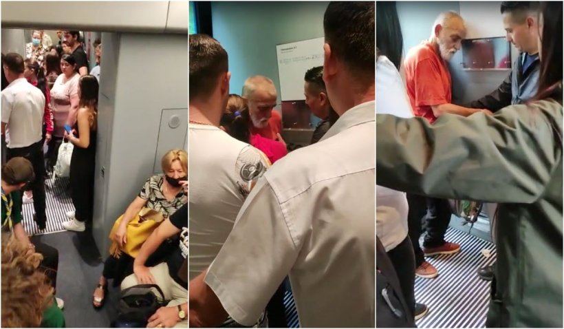 Căldura din tren l-a răpus de două ori pe un bărbat în timpul cursei Brașov – București
