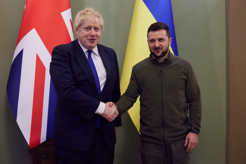 Boris Johnson a vizitat Ucraina de Ziua Independenței: „Cred că poate să câștige”