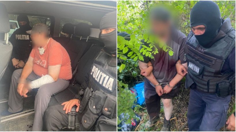 Criminalul din Argeș și-a măcelărit familia cu ciocanul. A fost reținut de poliţişti