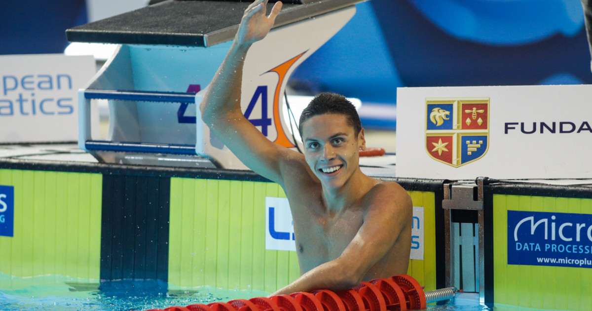 David Popovici, medalie de aur și record mondial la Campionatul European de natație de la Roma