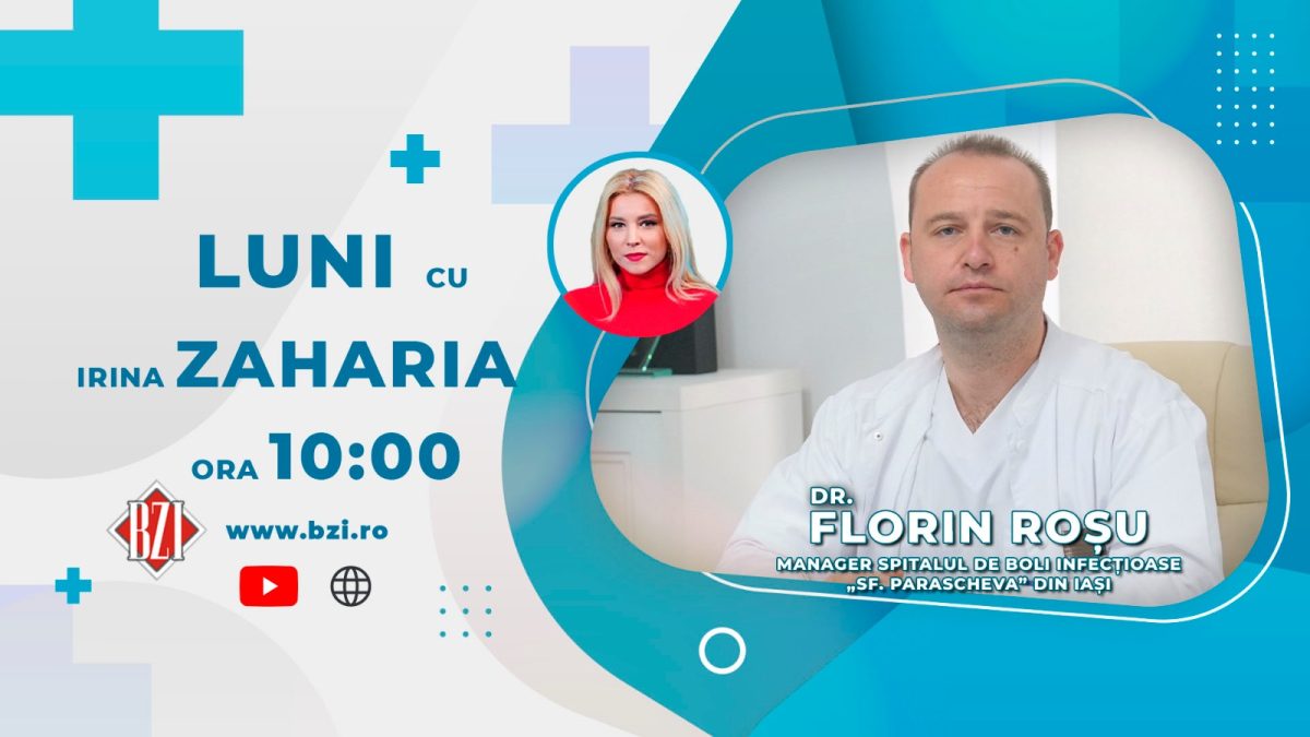 Dr. Florin Roșu, managerul Spitalului de Boli Infecțioase „Sfânta Parascheva” Iași discută in ediția BZI LIVE despre primul caz de infectare cu West Nile de anul acesta
