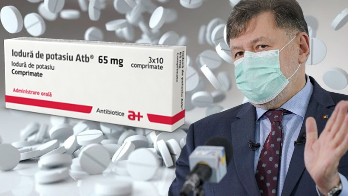 Cum se administrează iodura de potasiu. Ministrul Sănătăţii: „Nu trebuie luate preventiv”