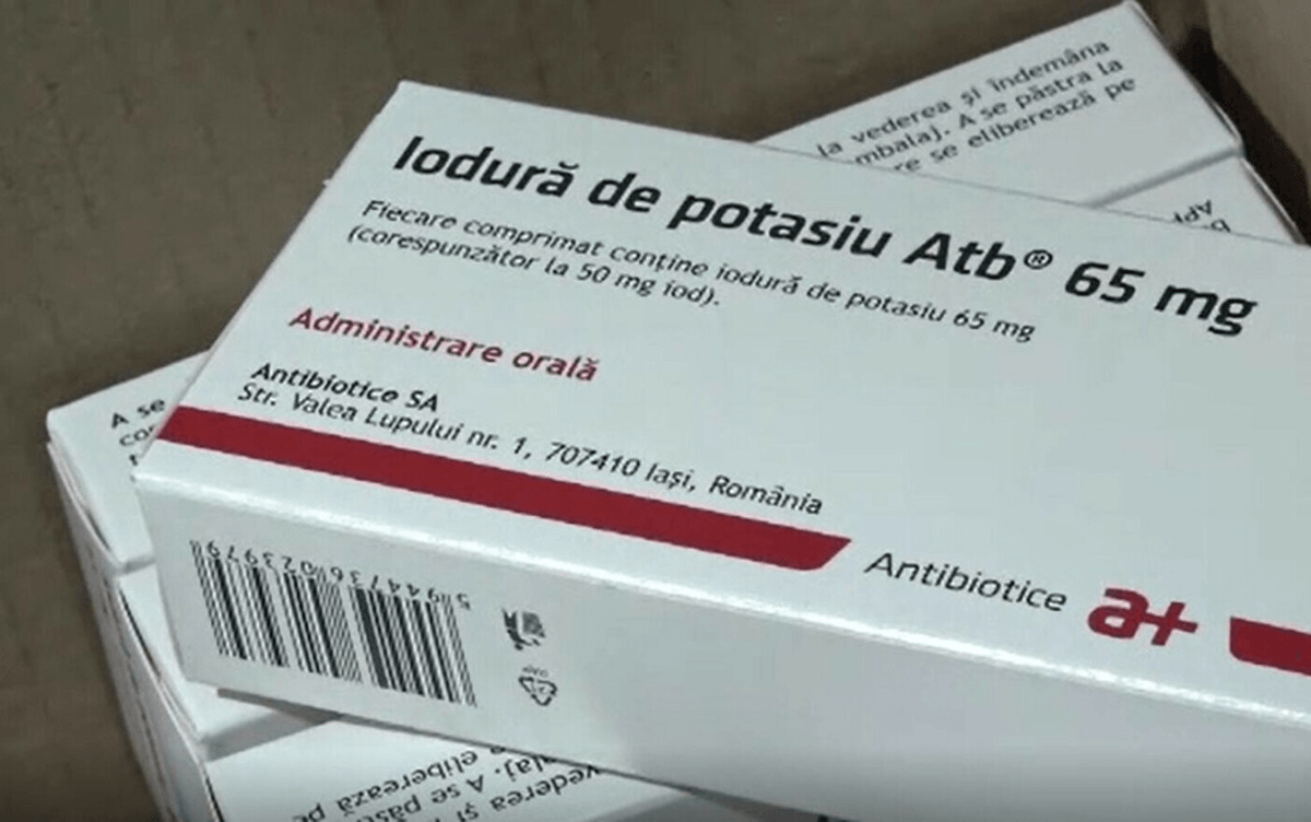 Ministerul Sănătății revine cu un avertisment! Pastilele de iod se iau „numai în caz de expunere după un incident nuclear”