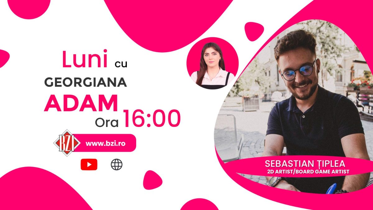 Artă digitală, design și poveste! Sebastian Țiplea, 2D artist/Board game artist, detaliază pentru BZI LIVE despre importanța dezvoltării propriului stil în design
