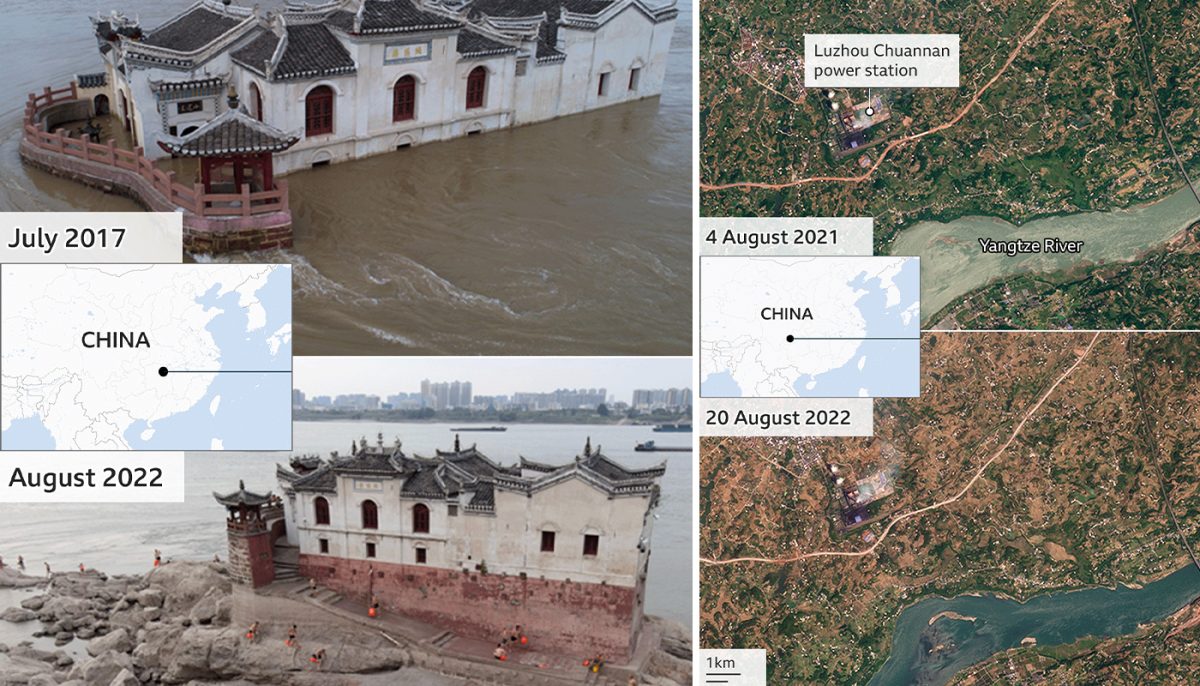 Cum arată cea mai gravă secetă în China din istoria recentă – GALERIE FOTO
