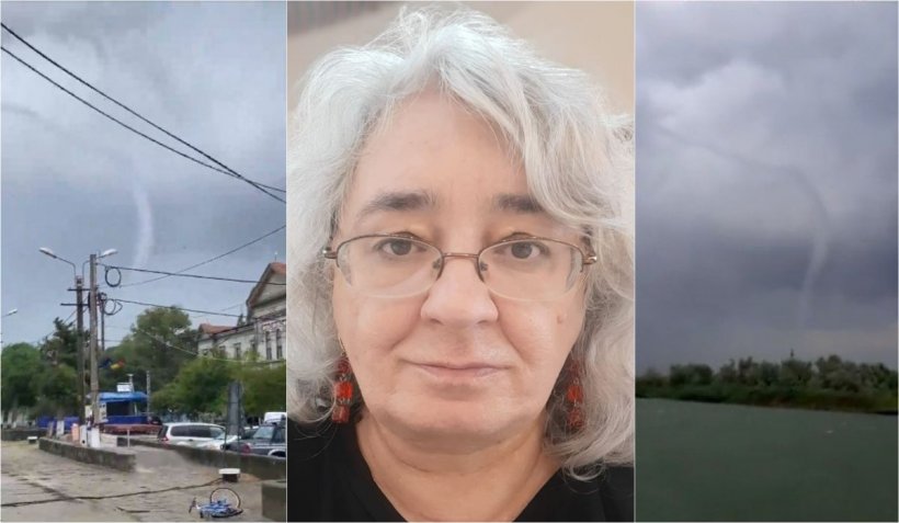 Ce spune climatologul Roxana Bojariu despre tornada surprinsă la Sulina: „Au fost şi vor mai fi” – VIDEO