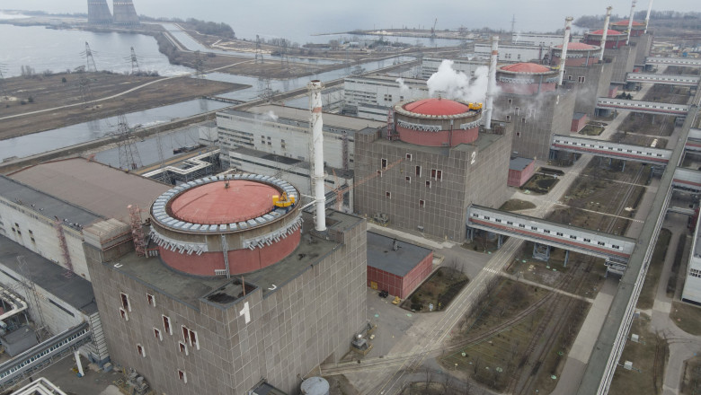 Alertă la centrala nucleară Zaporojie. Rușii susțin că ucrainenii au atacat din nou cu rachete cu rază lungă de acțiune