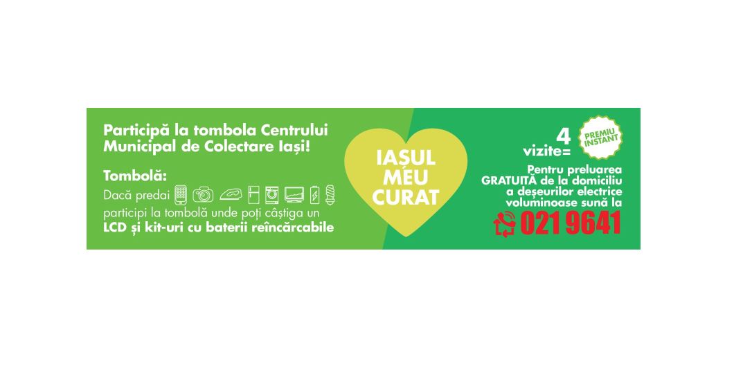 Adu deșeurile reciclabile la Centru Municipal de Colectare