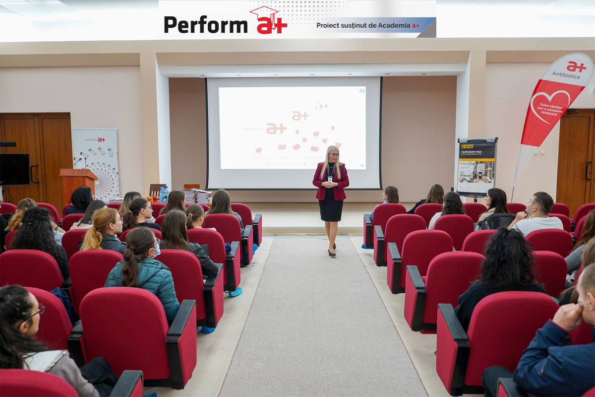 Antibiotice a dat startul cursurilor proiectului Perform a+