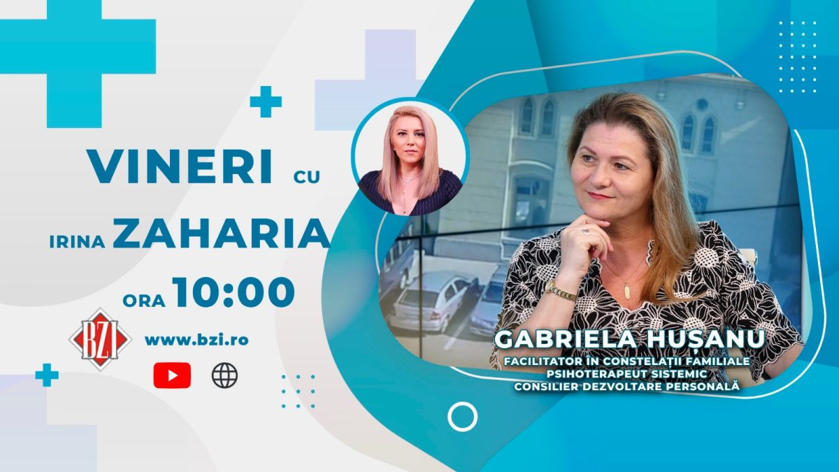 Gabriela Hușanu, facilitator în constelații familiale, psihoterapeut sistemic și consilier în dezvoltare personală, discută în emisiunea BZI LIVE despre trecerea de la vacanță la școală