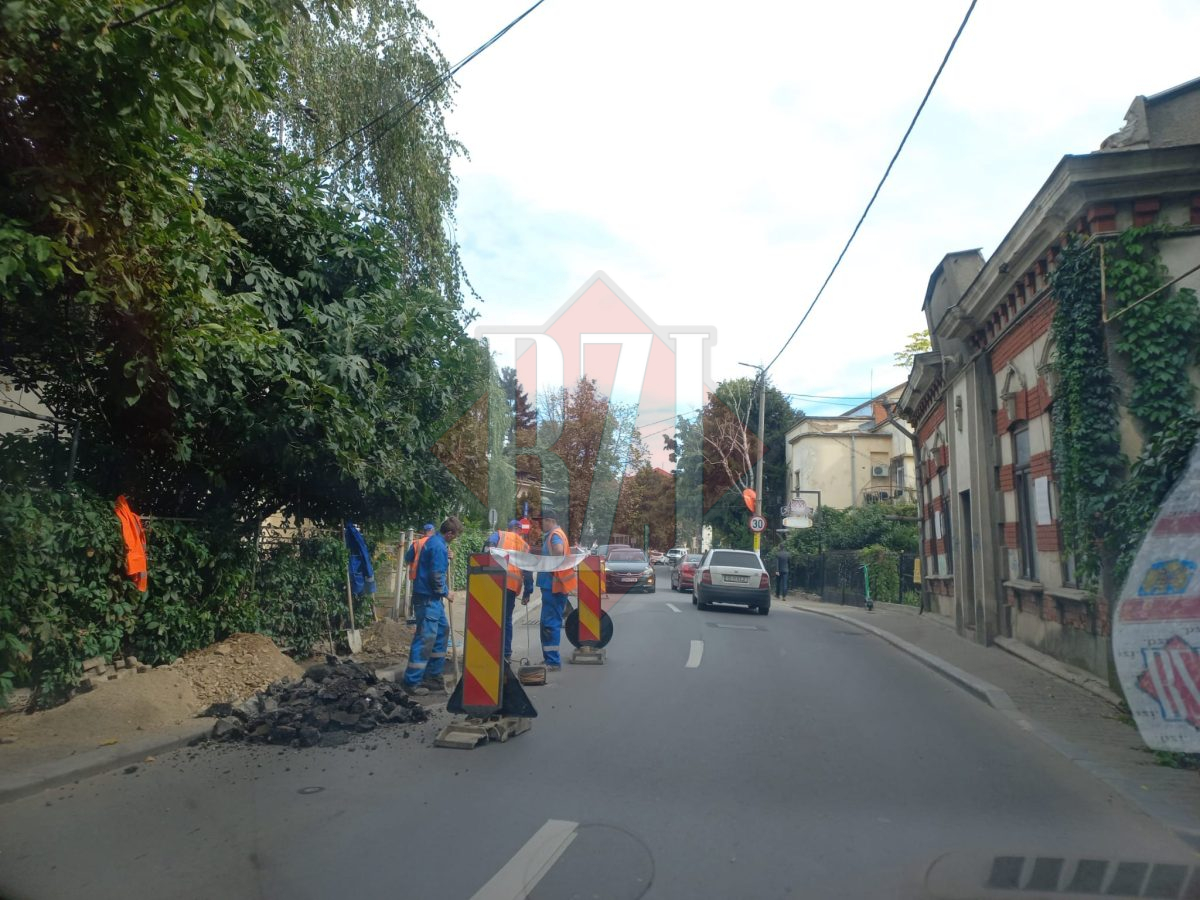 Atenţie, şoferi! Aglomerație e strada Sf. Sava din municipiul Iași – FOTO
