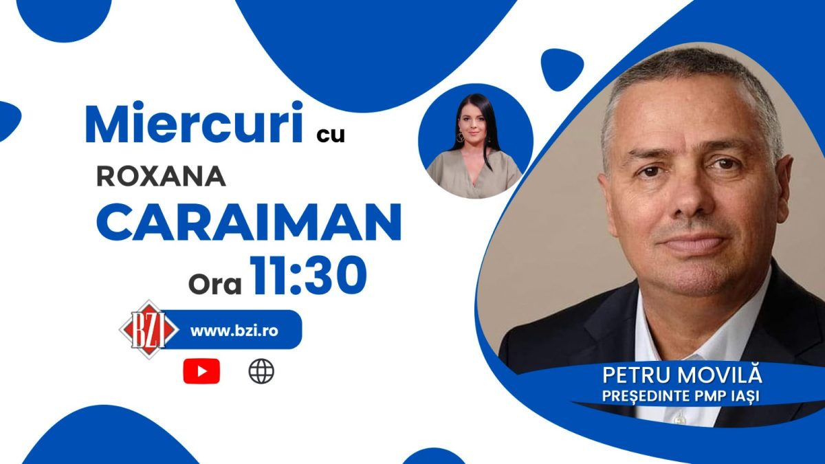 Indexarea cu inflația a pensiilor și salariilor, plus criza energetică din această iarnă! Cele mai importante și actuale subiecte dezbătute la BZI LIVE de Petru Movilă, președinte PMP Iași