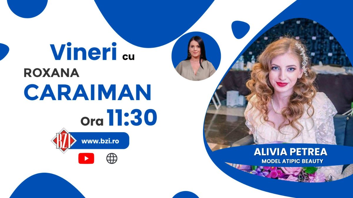 Alivia Petrea, prima femeie din România care ne va reprezenta țara la un concurs de Miss în scaun rulant, în studioul BZI LIVE