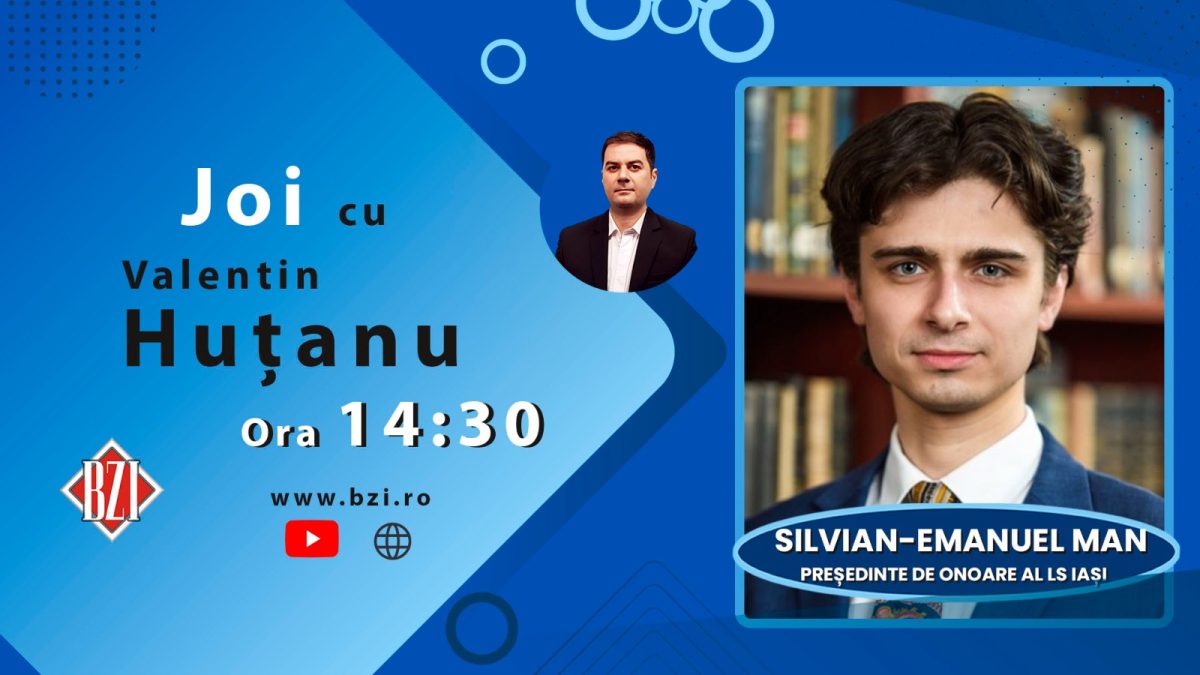 Ediţie BZI LIVE despre plagiat şi impostură în mediul academic. Totul despre mizeria intelectualilor din România contemporană alături de Emanuel Silvian Man, preşedintele LS IAŞI
