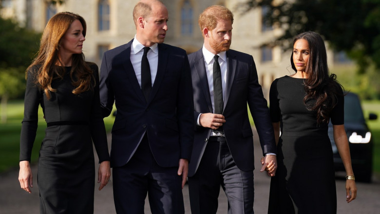 Armistițiul dintre William şi Harry și soțiile lor a acaparat toată atenția presei britanice: ‘S-au reunit cu adevărat sau doar pentru o seară?’ – VIDEO