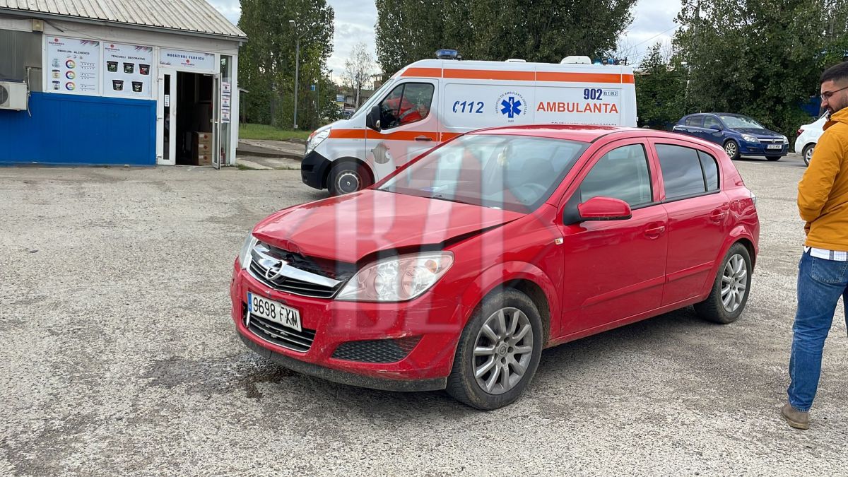 Accident rutier la Miroslava. Două mașini s-au ciocnit – EXCLUSIV/FOTO
