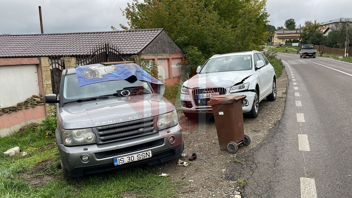 Coliziune între titani în localitatea Ciurea din judeţul Iași – EXCLUSIV/FOTO