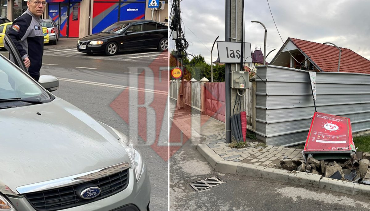 I-a plăcut atât de mult reclama încât a intrat în panoul publicitar – EXCLUSIV/FOTO
