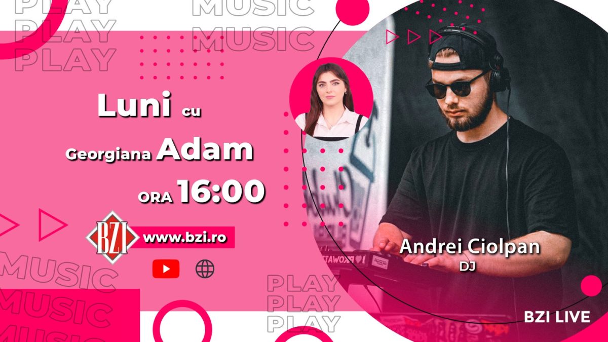 Produce mixuri unice de melodii și aduce energie pozitivă! Andrei Ciolpan, DJ, detaliază pentru BZI LIVE totul despre creativitate și tehnică
