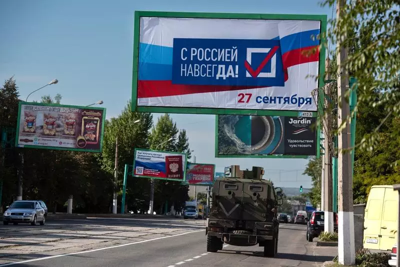 Prezența la vot în Herson, Lugansk și Donețk, la referendumurile de alipire la Rusia