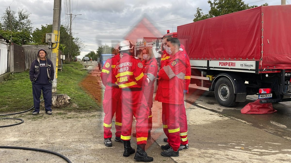 Incendiu în comuna Holboca din județul Iași – EXCLUSIV