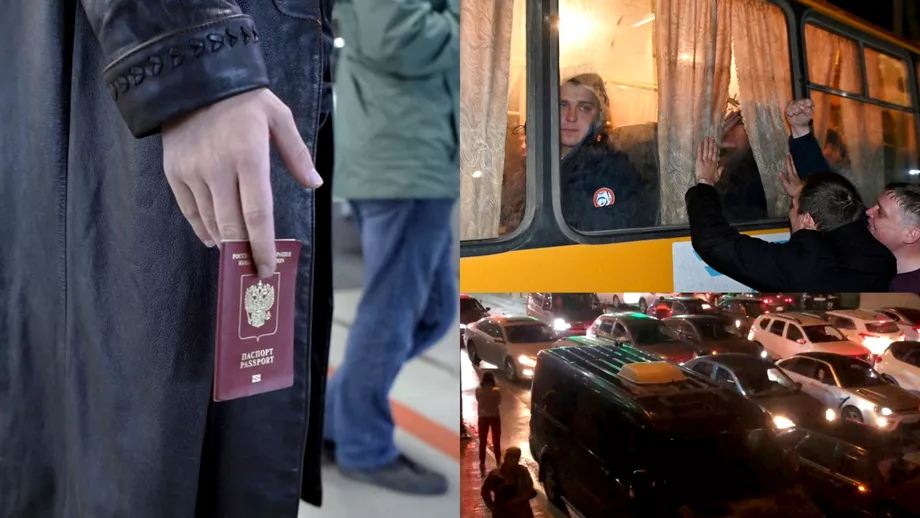 Rușii nu mai au cum să scape de mobilizare. Rusia deschide un centru de recrutare la frontiera cu Georgia