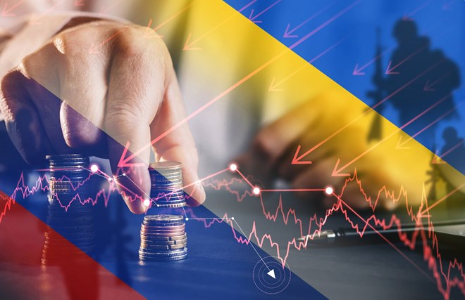 Piața bursieră din Rusia, în colaps, după anunțul lui Vladimir Putin de mobilizare