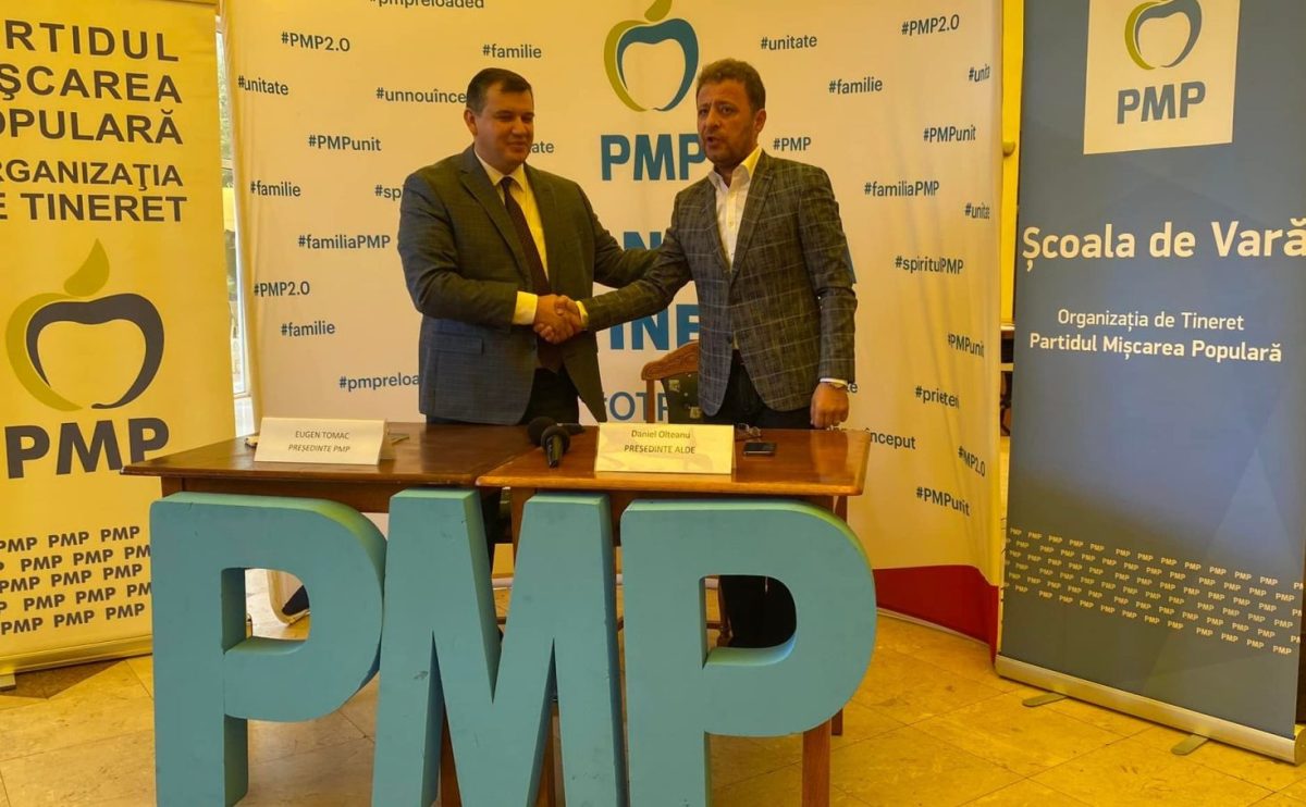 PMP vrea să bată palma cu ALDE pentru un proiect comun: ,,Direcţia în care ţara se îndreaptă în prezent este una greşită”