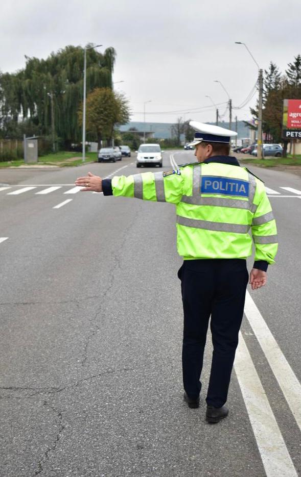 Acțiuni ale polițiștilor rutieri pășcăneni în cadrul proiectului ROADPOL Safety Days