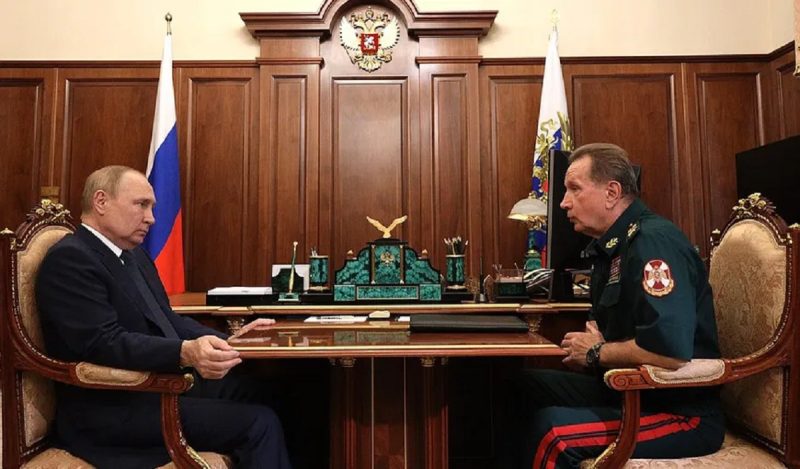 Reacția lui Putin în timp ce ascultă raportul șefului Gărzii Naționale: „Populația din zonele eliberate ne oferă sprijinul” – VIDEO