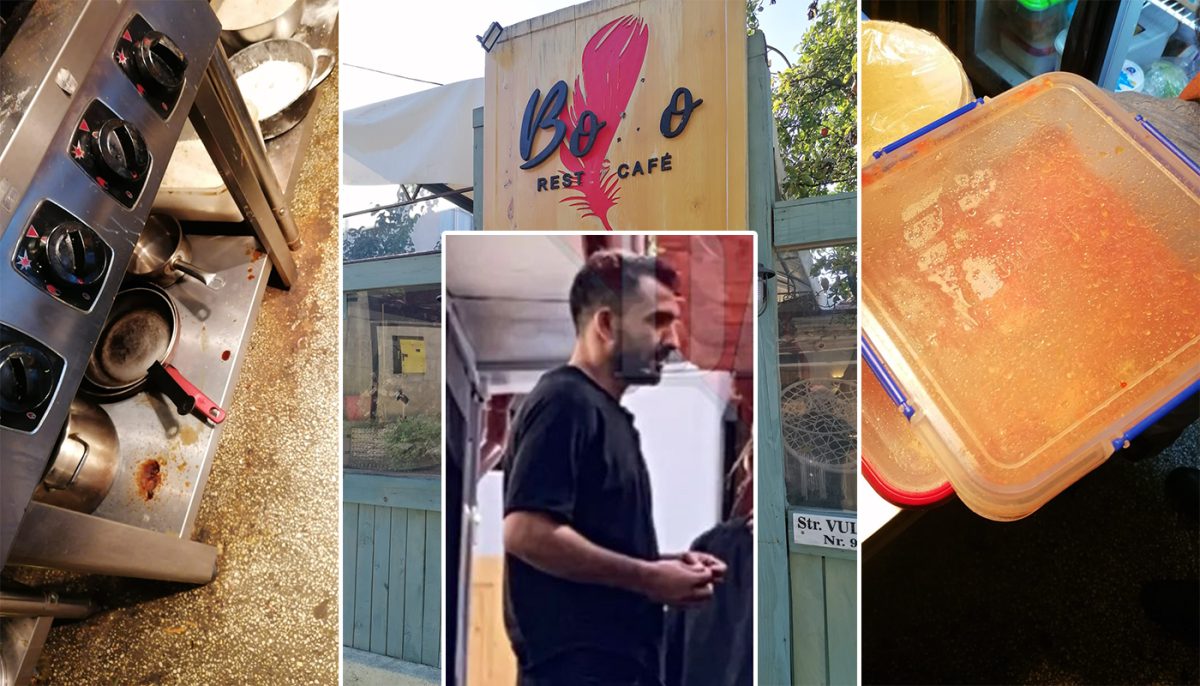 Imagini cu mizeria la restaurantul Boho Haus din centrul Iașului. Comisarii de la Protecția Consumatorilor au închis unitatea – FOTO, VIDEO