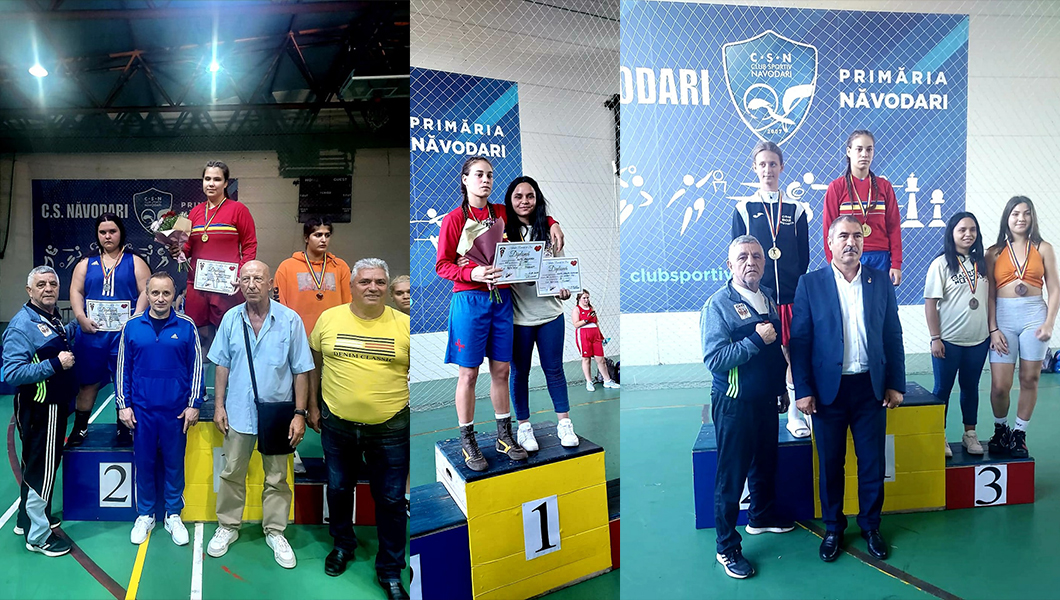 Trei tinere din Iași au câștigat medalii la Campionatul Național de box Feminin care s-a desfășurat la Năvodari – FOTO